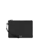 Pochette en cuir lisse