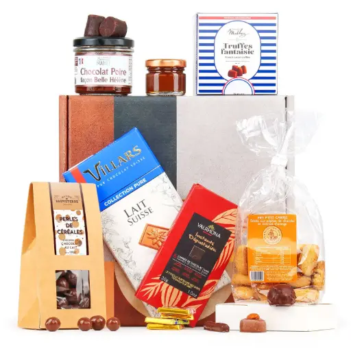 [26841] Panier cadeau Le 100% Chocolat