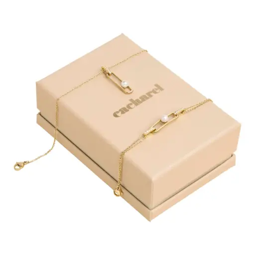 [CPBC536E] Parure Apolline Gold (bracelet & collier)